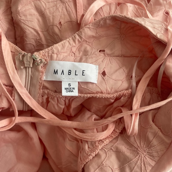 Pink Ruffled V-Neck Romper - Picture 4 of 4